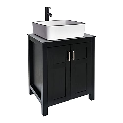 Puluomis 24” Bathroom Vanity Sink Combo