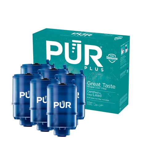 PUR PLUS Faucet Mount Water Filter Replacement (6 Pack)