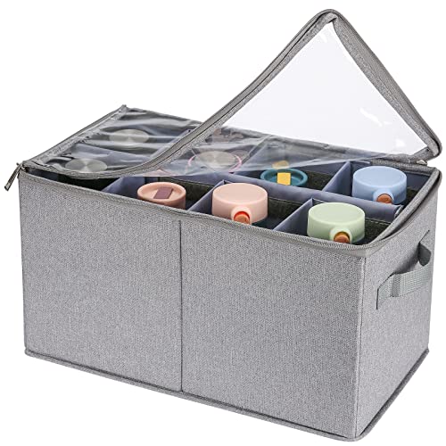 Puricon Water Bottle Storage Containers - Grey