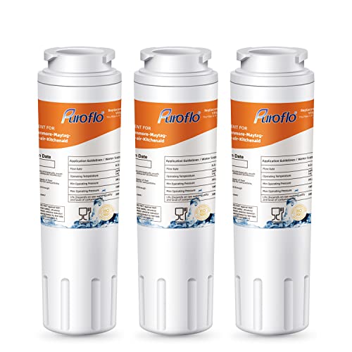 Puroflo UKF8001 Compatible Refrigerator Water Filter 4 - Pack of 3