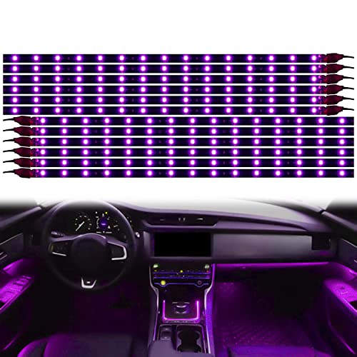 Purple LED Strip Lights for Car BaishenglinMotor