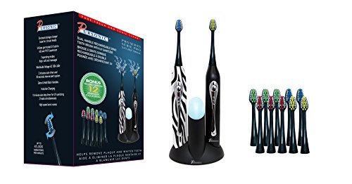 Pursonic S452BR Dual Handle Sonic Toothbrush with UV Sanitizer