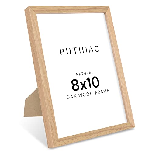 puthiac 8x10 Oak Wood Picture Frame