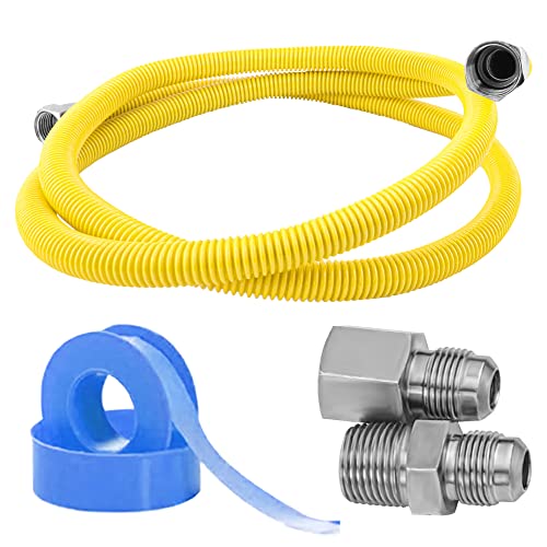 puxyblue 72 Inch Gas Hose Connector Kit