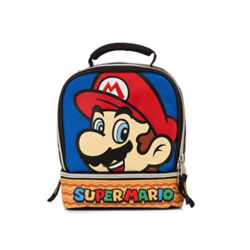 Large Insulated Mario & Friends Gamer Lunch Bag