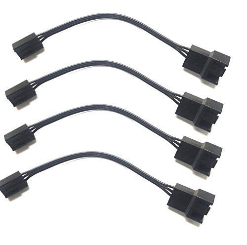 PWM to Standard Fan Adapter Cable (4 Pack)