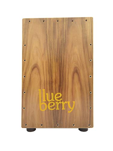 Pyle Wooden Percussion Cajon with Internal Guitar Strings