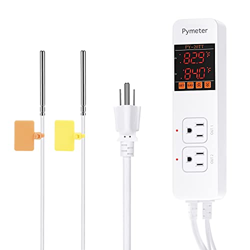 Pymeter Dual Probe Temperature Controller for Reptiles & Plants