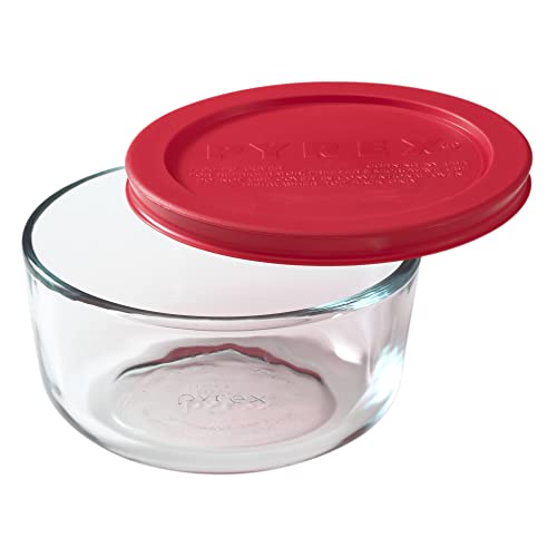 Pyrex 2-Cup Single Glass Food Storage Container