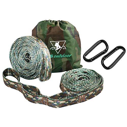 pys XL Hammock Straps - 10ft Camo Tree Straps