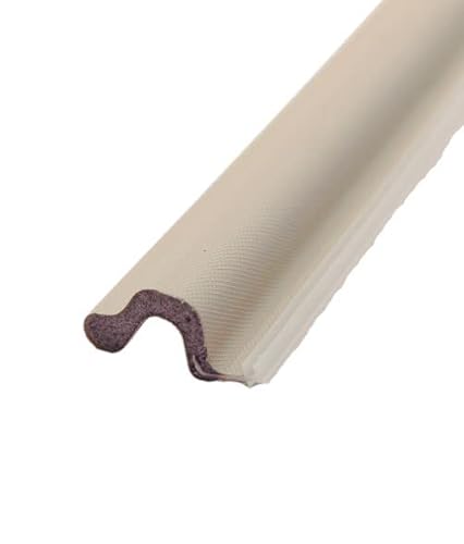 Q-Lon 81 Inch Replacement Compression Kerf Weather Stripping (Long Reach, Beige)