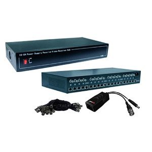 Q1C1 16-Channel CCTV Video and Power Hub