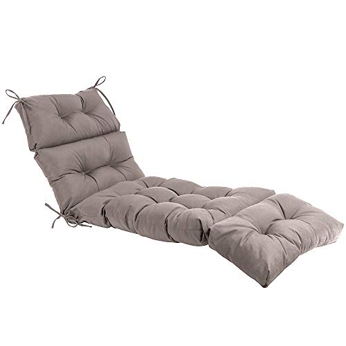 QILLOWAY Indoor/Outdoor Chaise Lounge Cushion