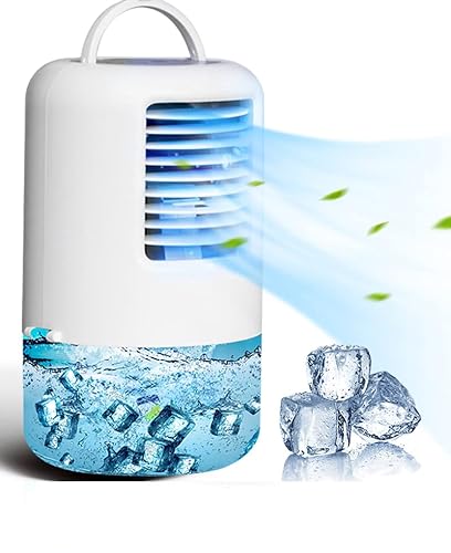 Qinmay Portable Air Conditioner with 7-color Night Light