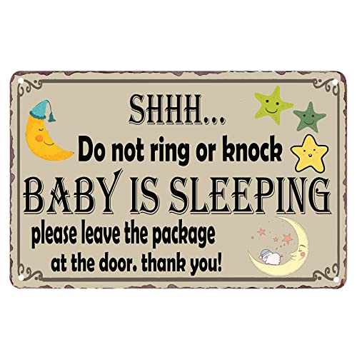 Qizohe Baby Sleeping Sign