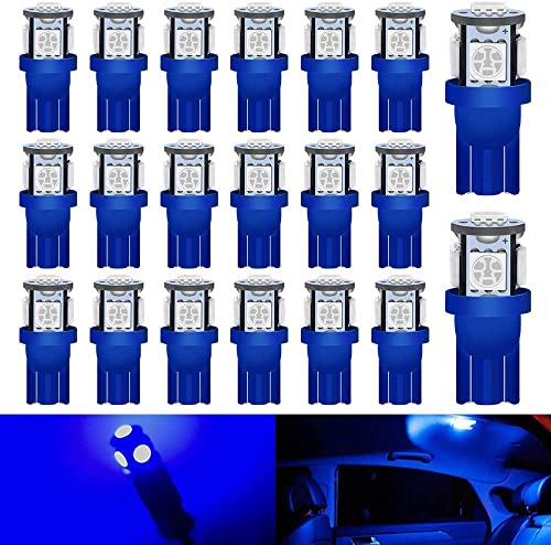 Qoope 20-Pack LED Bulb Blue