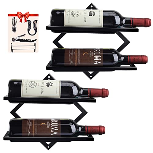 QPIX DIGITAL Wall Mounted Wine Rack