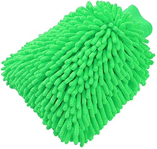QUALIALL Modified Chenille Dusting Cloths Mitt - Sensitive Surface Fly Duster