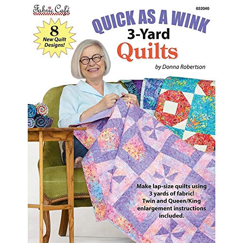 Quick as a Wink 3 Yard Quilts Pattern Book