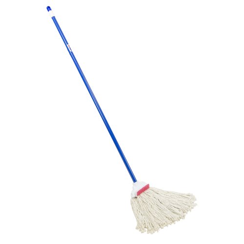 Quickie All-Purpose Wet Mop Head with 46-Inch Steel Handle