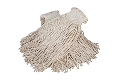 Quickie Cotton Mop Head Replacement, 32oz, 2-Pack