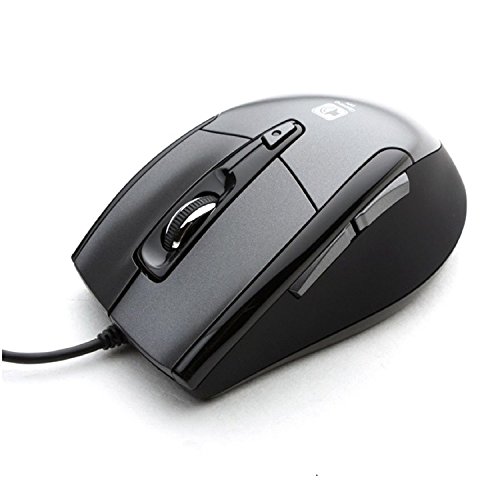 Quiet USB Gaming Mouse - Noiseless Clicks and Adjustable DPI