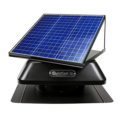 QuietCool Solar Powered Roof Mount Attic Fan