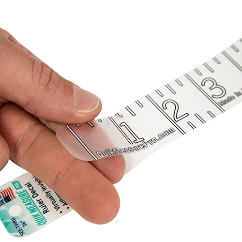 Quik Measure Pro Fish Rulers - 36" Boat Ruler Fish Measuring Sticker