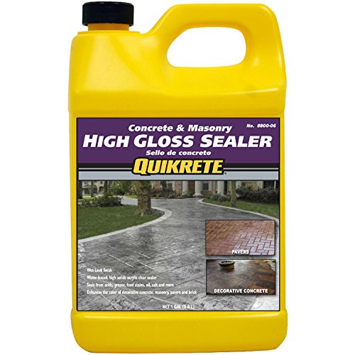 Quikrete High Gloss Sealer - Enhance and Protect Your Storage