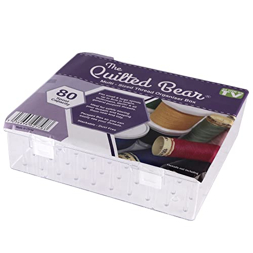 Quilted Bear Thread Storage Box