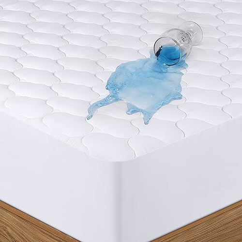 Quilted Fitted Waterproof Full Mattress Protector