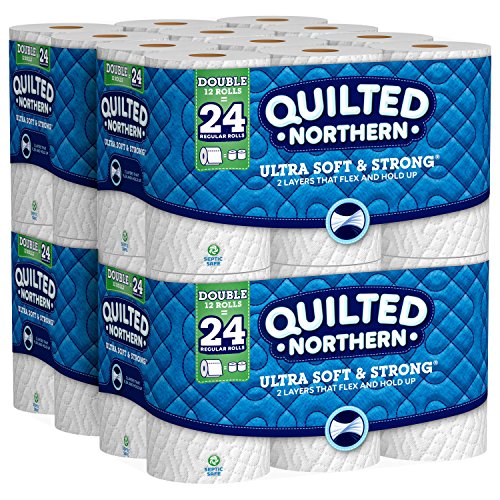 Quilted Northern 48 Double Rolls Ultra Soft & Strong Toilet Paper