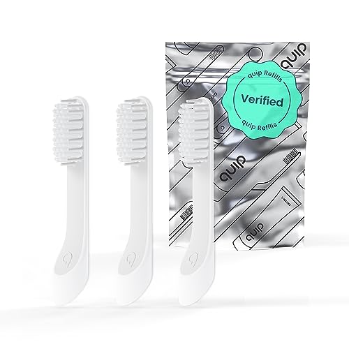 quip Verified Toothbrush Replacement Heads 3 Pack