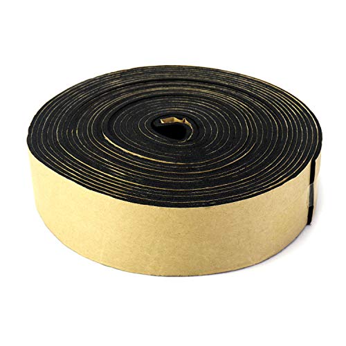 QWORK Waterproof Foam Insulation Tape Adhesive