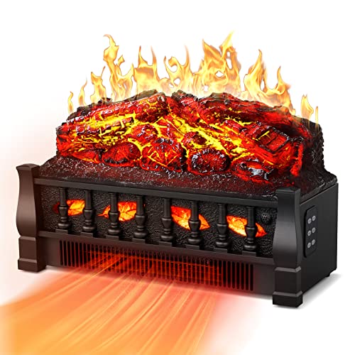 R.W.FLAME Fireplace Log Set Heater