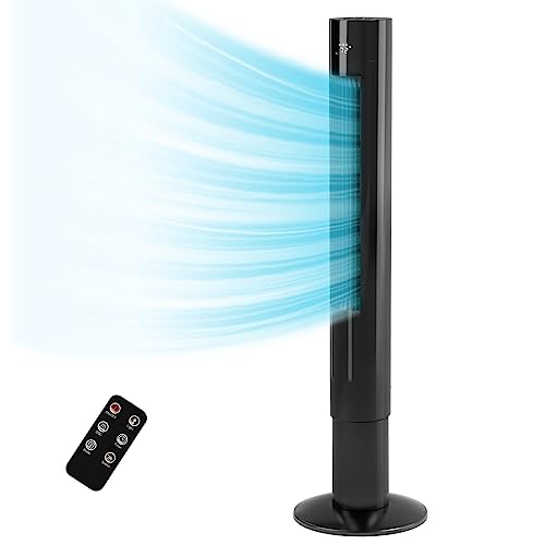 R.W.FLAME Tower Fan, Oscillation fan with Remote Control