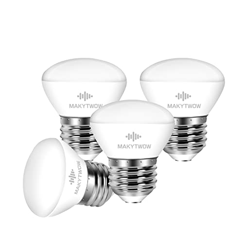 R14 Led Bulb 4W E26 Base 2700K Warm White Dimmable Mini LED Reflector Floodlight Bulb