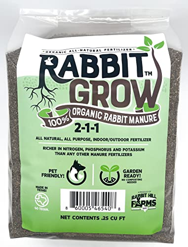 Rabbit Hill Farms Rabbit Grow - Rabbit Manure Fertilizer
