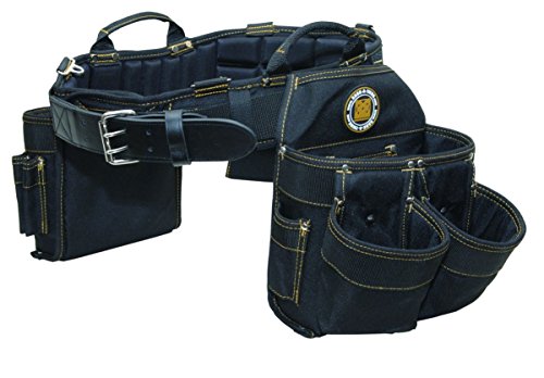 Rack-A-Tiers Electrician Tool Belt & Bag Combo - Large with 27 Pockets