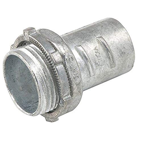RACO 2283B5 Connector, Screw-in, 3/4-Inch Trade Size, Gray