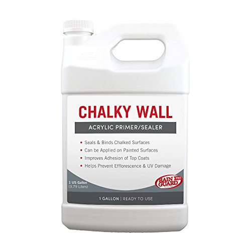 Rain Guard Chalky Wall Sealer 1 Gallon Clear Acrylic Primer