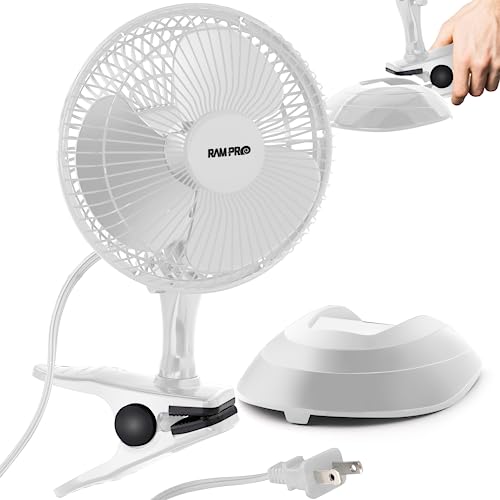 RamPro Clip on Fan & Desk Fan