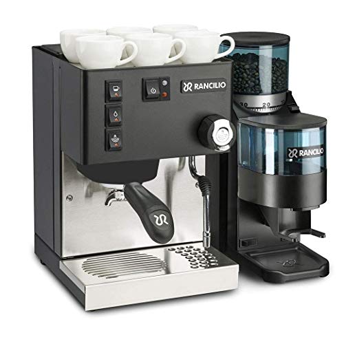 Rancilio Silvia M V6 and Grinder (Black, Doser)