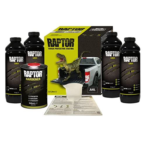 Raptor Black Spray Truck Bed Liner Kit - Durable and Versatile
