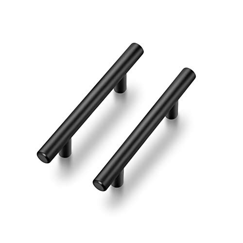 Ravinte 12 Pack Matte Black Stainless Steel 5-Inch Cabinet Pulls