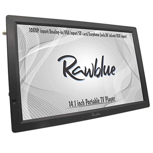 Rawblue Portable Digital ATSC TFT HD Screen Freeview LED TV