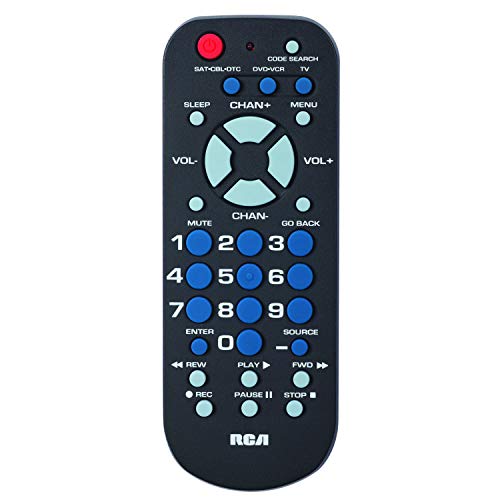RCA 3-Device Palm-Sized Universal Remote