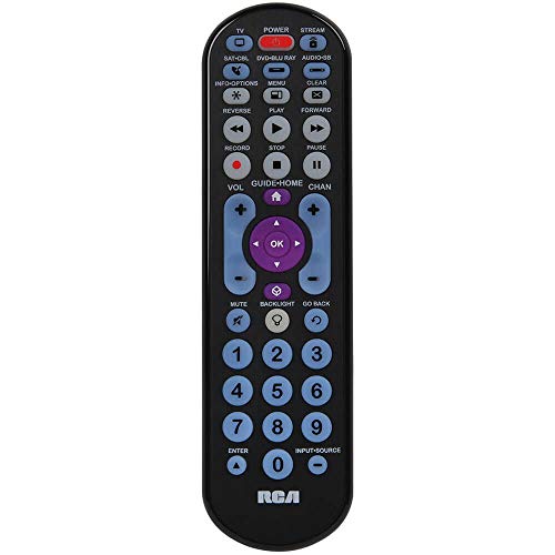 RCA RCRBB05BHE Universal Remote Control