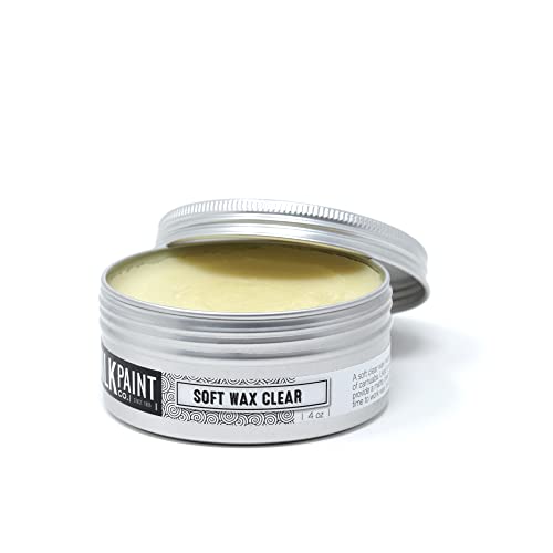 Real Milk Paint Soft Wax Sealant - 4 oz Clear Satin