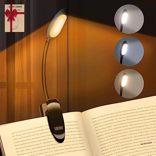 Rechargeable Book Light for Reading in Bed